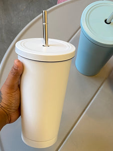 Hot & Cold Sipper With Steel Straw