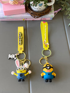 Cute Yellow Cartoon Keychain