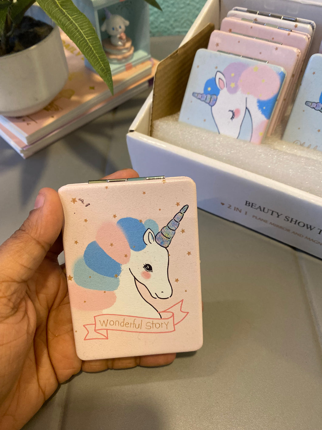 Unicorn Pocket Mirror