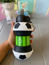 Load image into Gallery viewer, Football Collapsible Sipper Bottle
