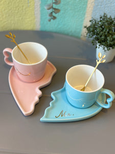 Couple Mug & Plate Set