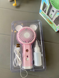 Mini Spray Hand Fan