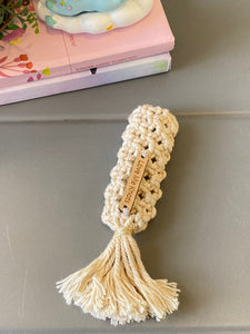 Macrame Lipgloss & Lighter Holder