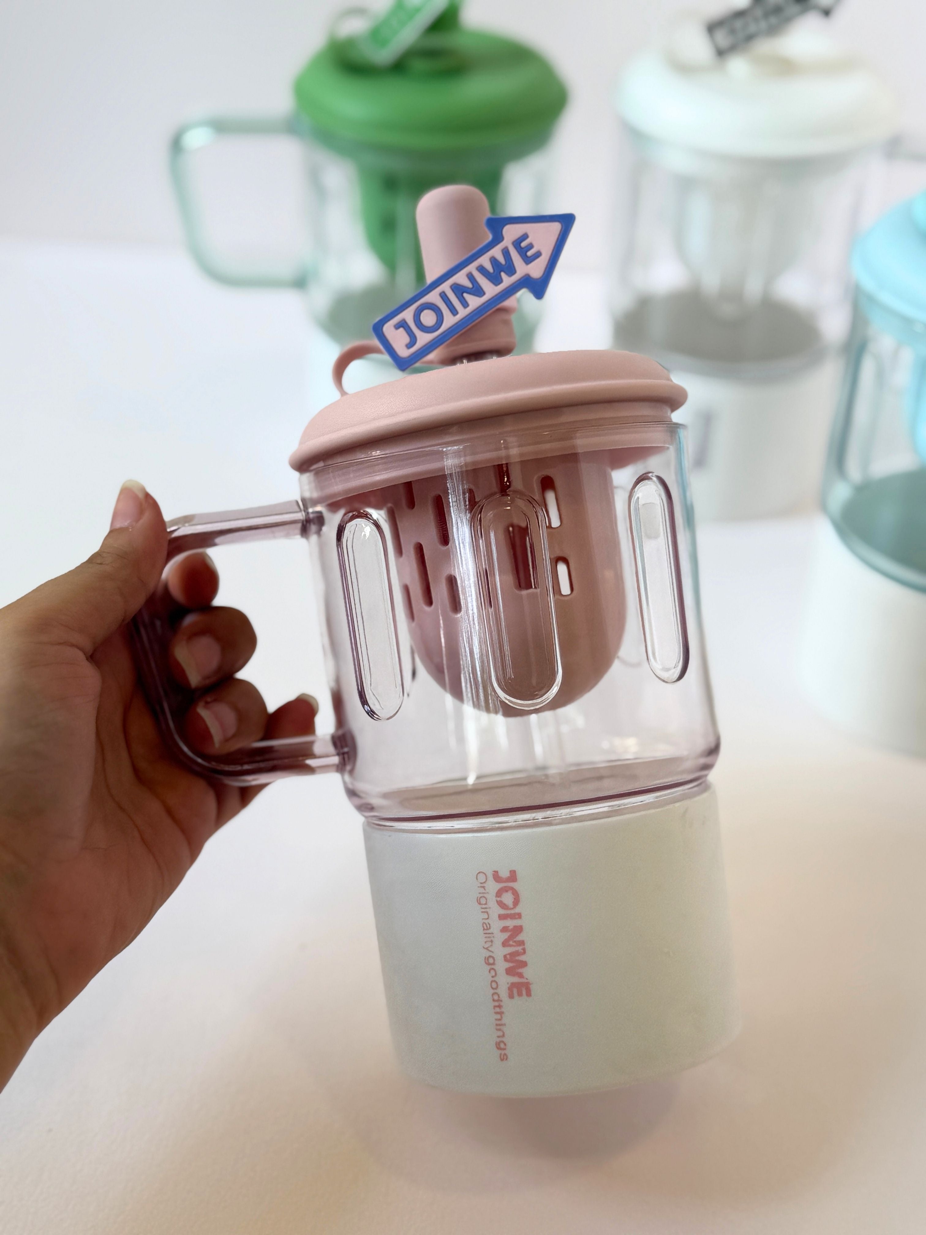 JOINWE Fruit Infuser Mug – Cute & Colourful Hydration Buddy