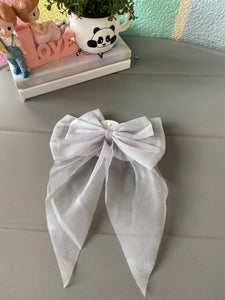 Holographic Big Bow Clip