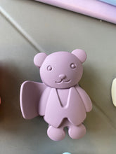 Load image into Gallery viewer, Colourful Cute Bear Matte Hair Clips
