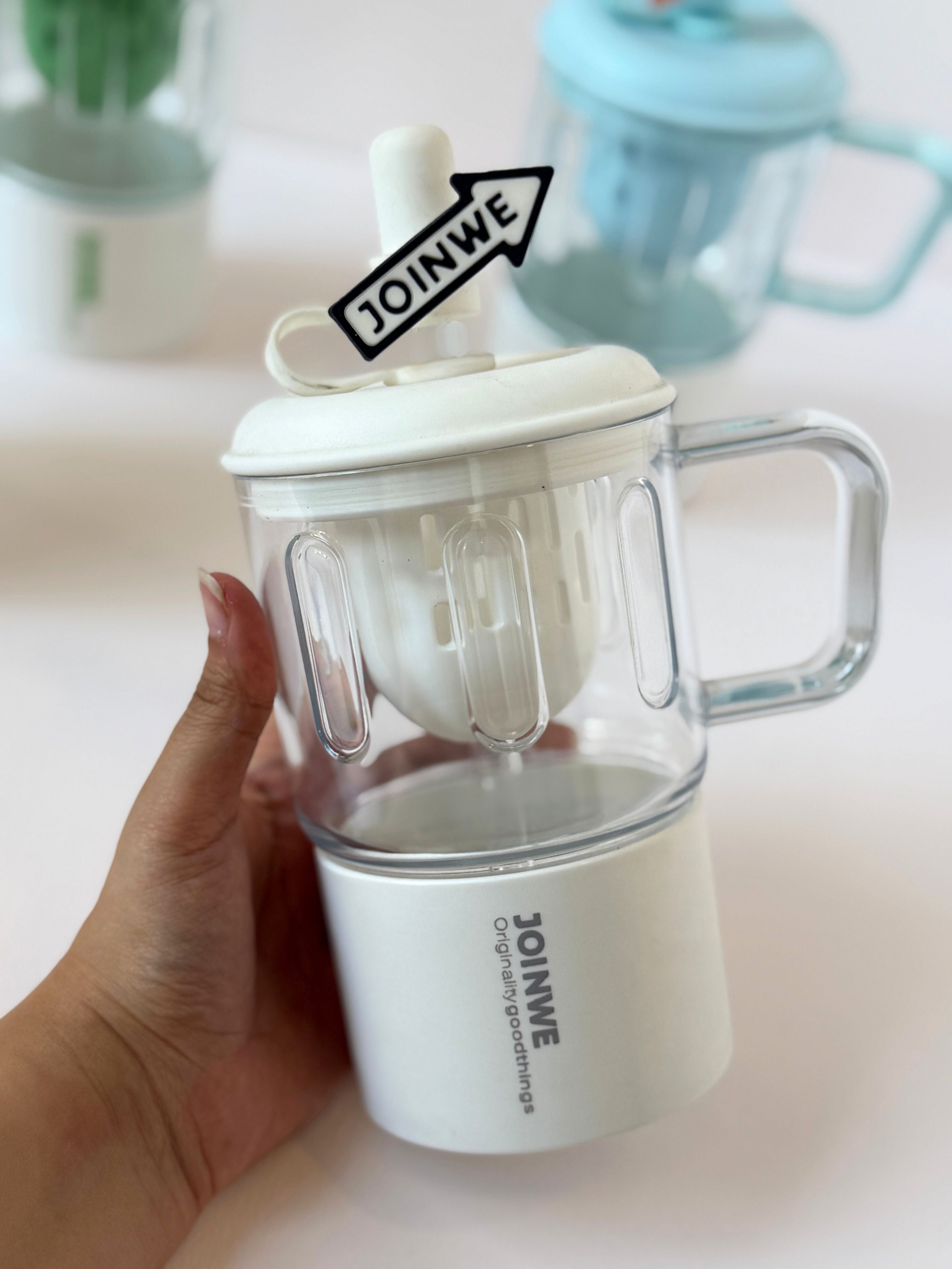 JOINWE Fruit Infuser Mug – Cute & Colourful Hydration Buddy