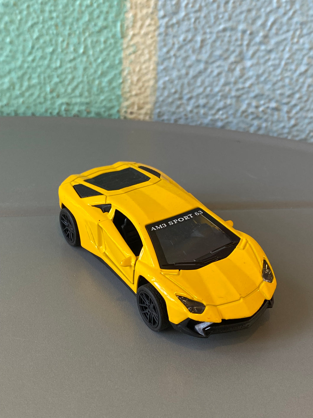 Yellow Sport Car
