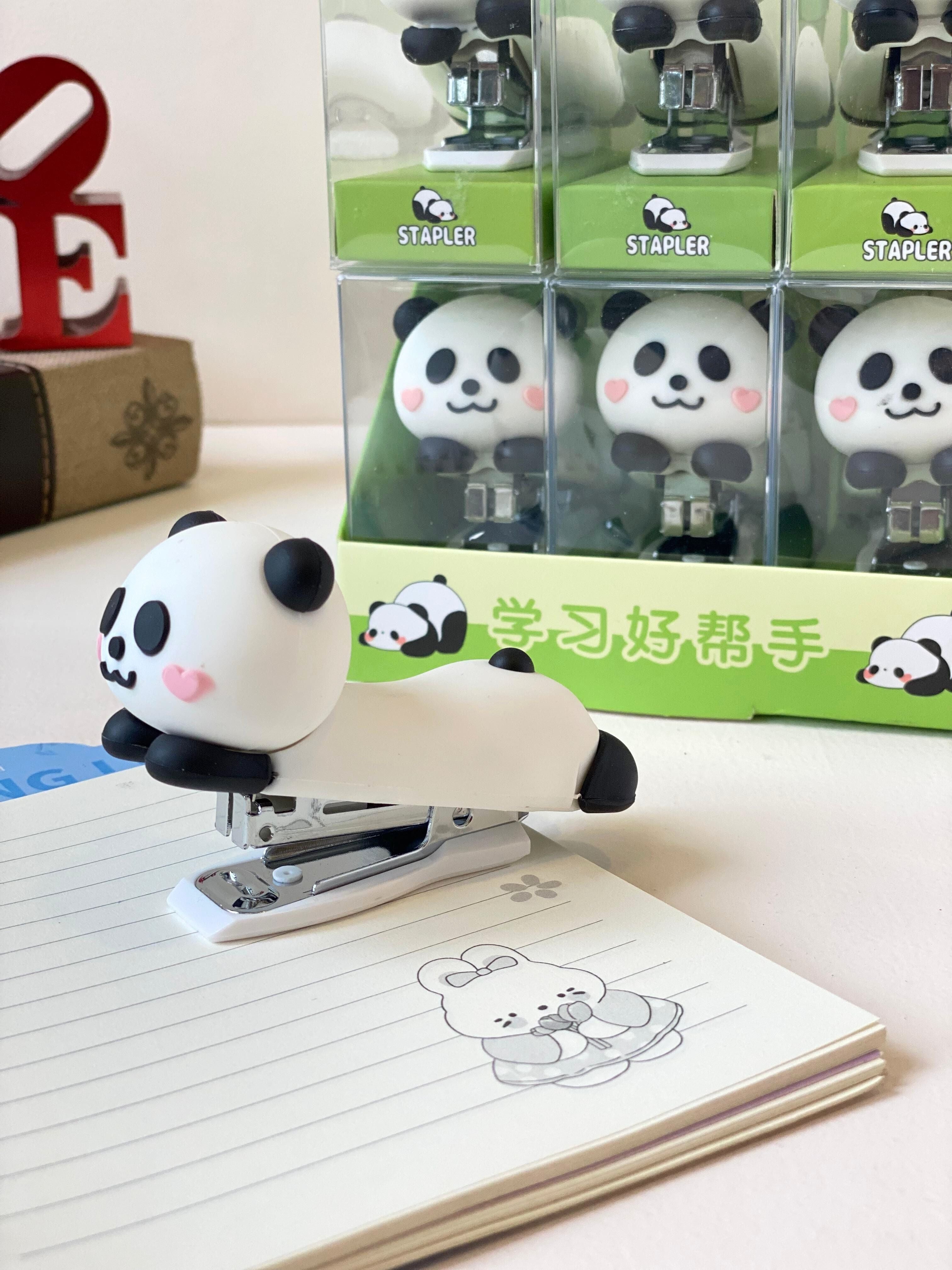 Cute Panda Mini Stapler – Kawaii Desk Accessory for School & Office