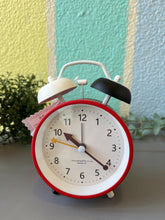 Load image into Gallery viewer, Metal desk alarm clock

