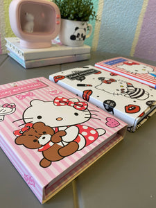 Cute Kitty Sticky Notes Set