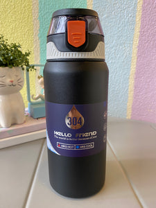 Black Thermal Bottle