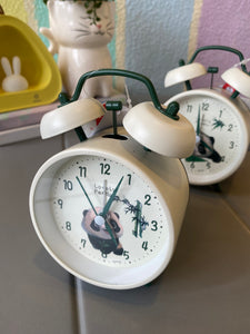 Panda Twin Bell Alarm Clock