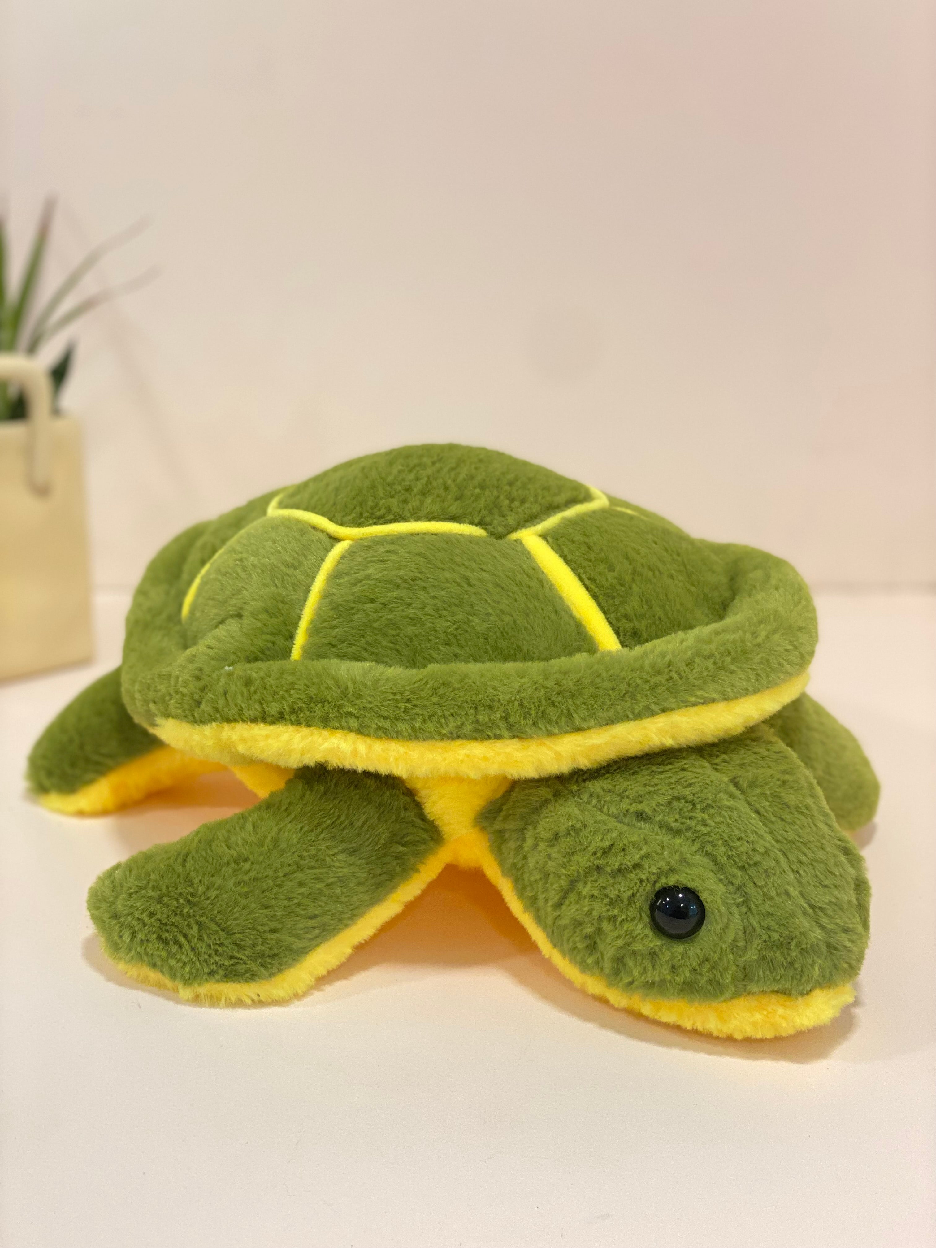 Cute Turtle Soft Toy – Plush Green Tortoise Teddy for Kids & Gifting