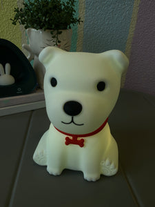 Cute Puppy Silicon Touch Lamp