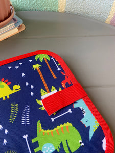 Dino Print Foldable Blackboard