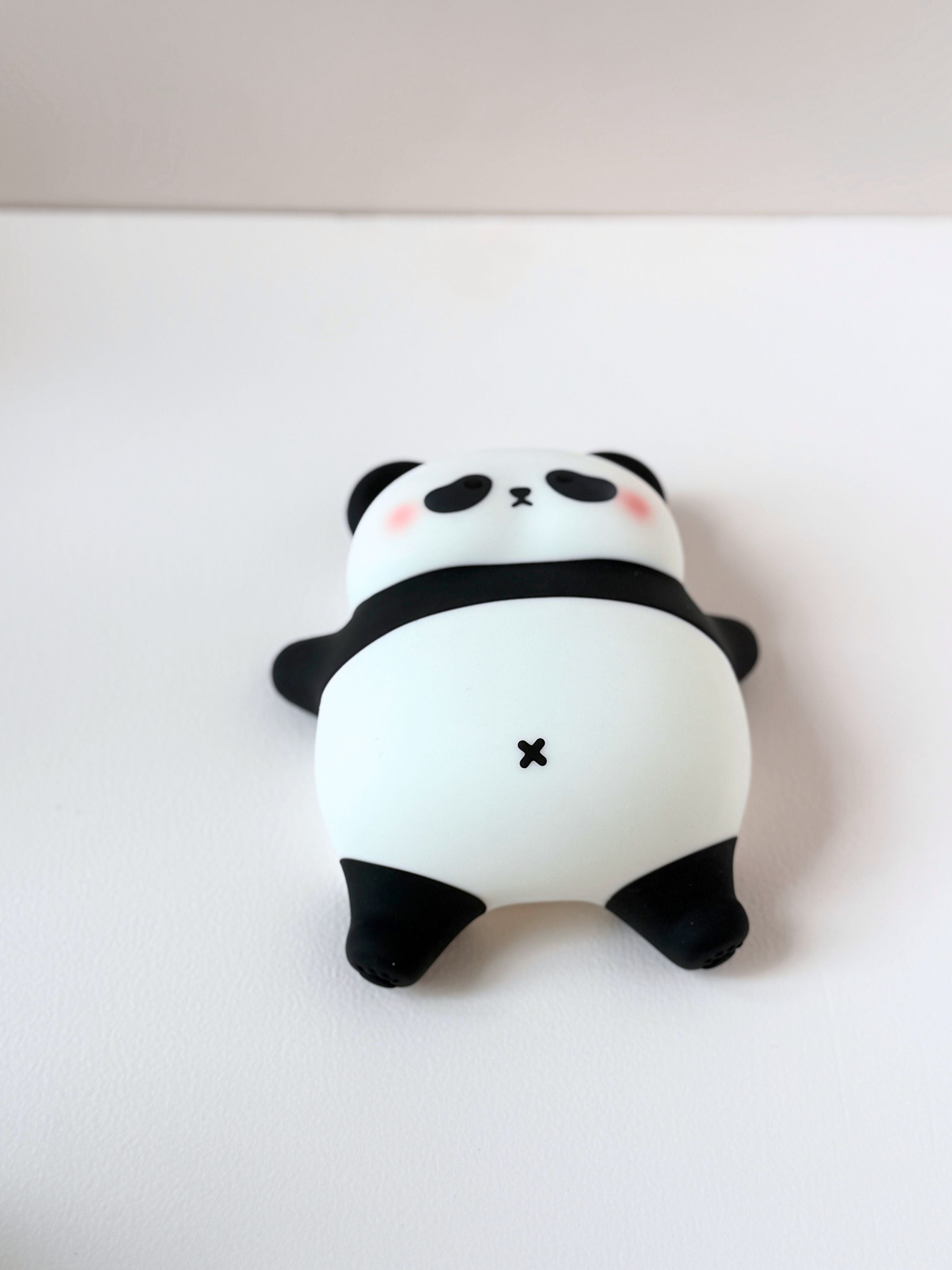 Lazy Panda Silicone Touch Lamp – Cute LED Night Light