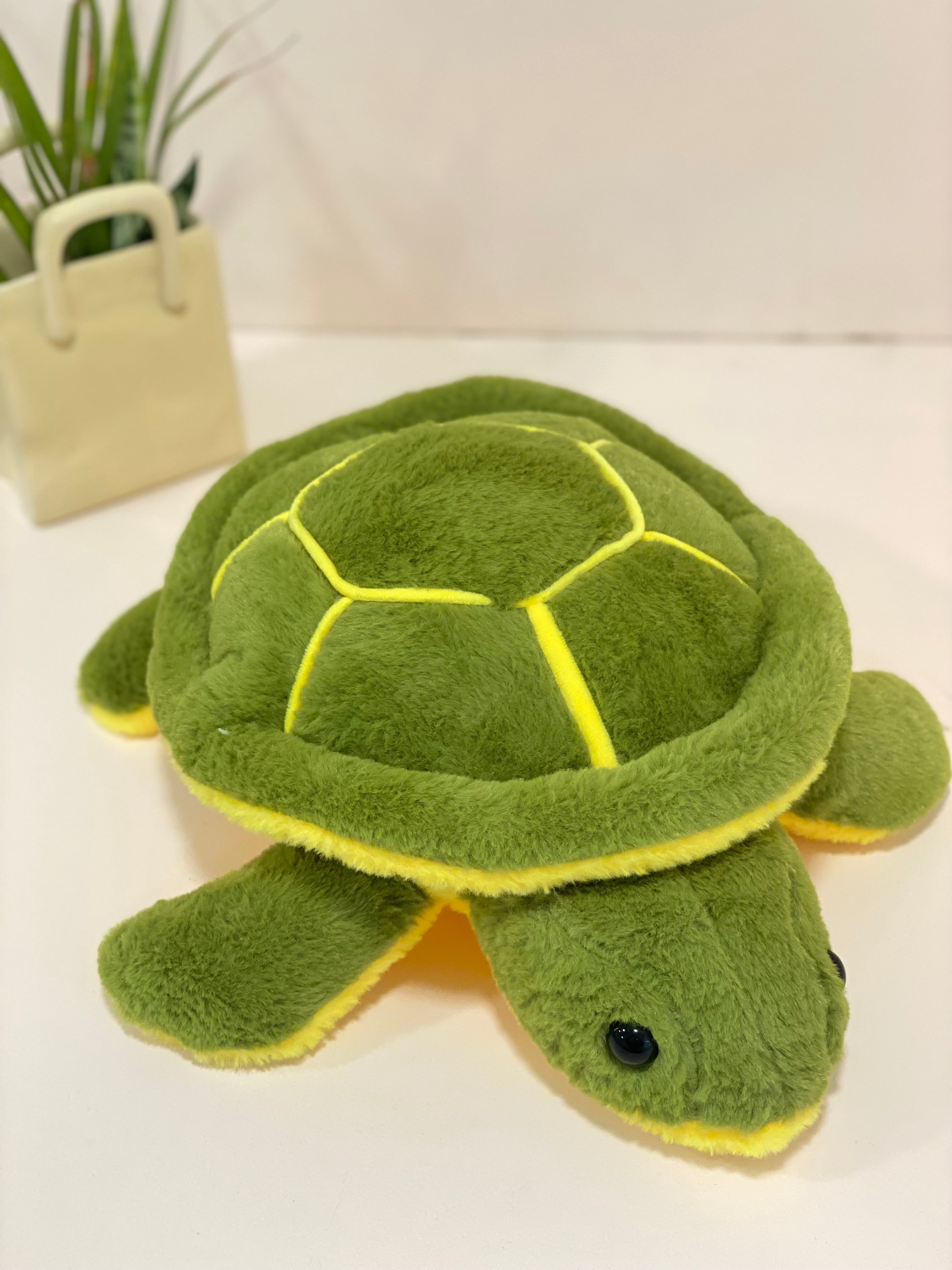 Cute Turtle Soft Toy – Plush Green Tortoise Teddy for Kids & Gifting