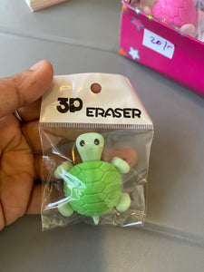 Mini Tortoise Eraser