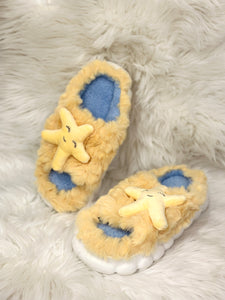 Star Fur Adult Outdoor Slippers