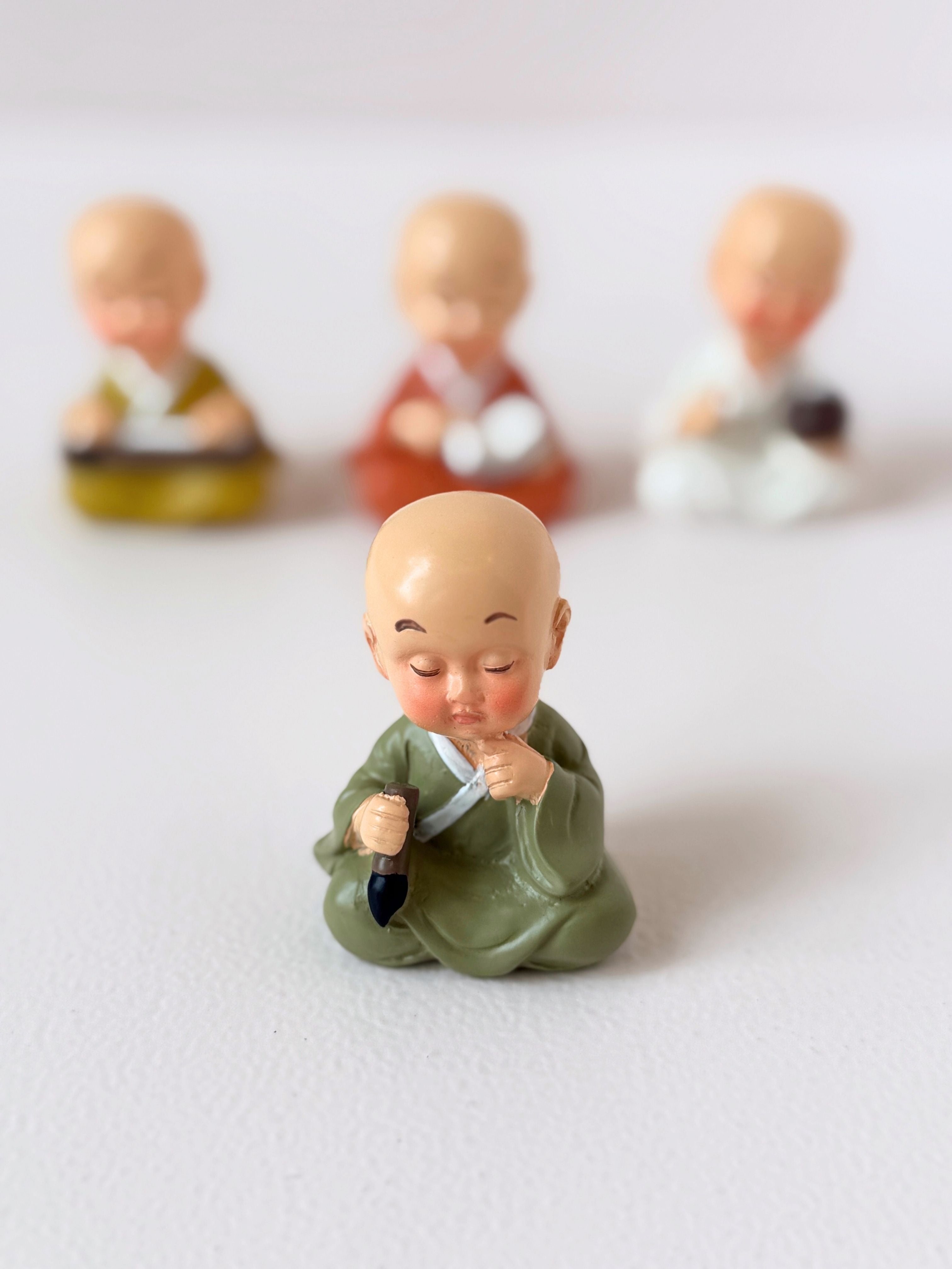Mini Zen Monk Statue