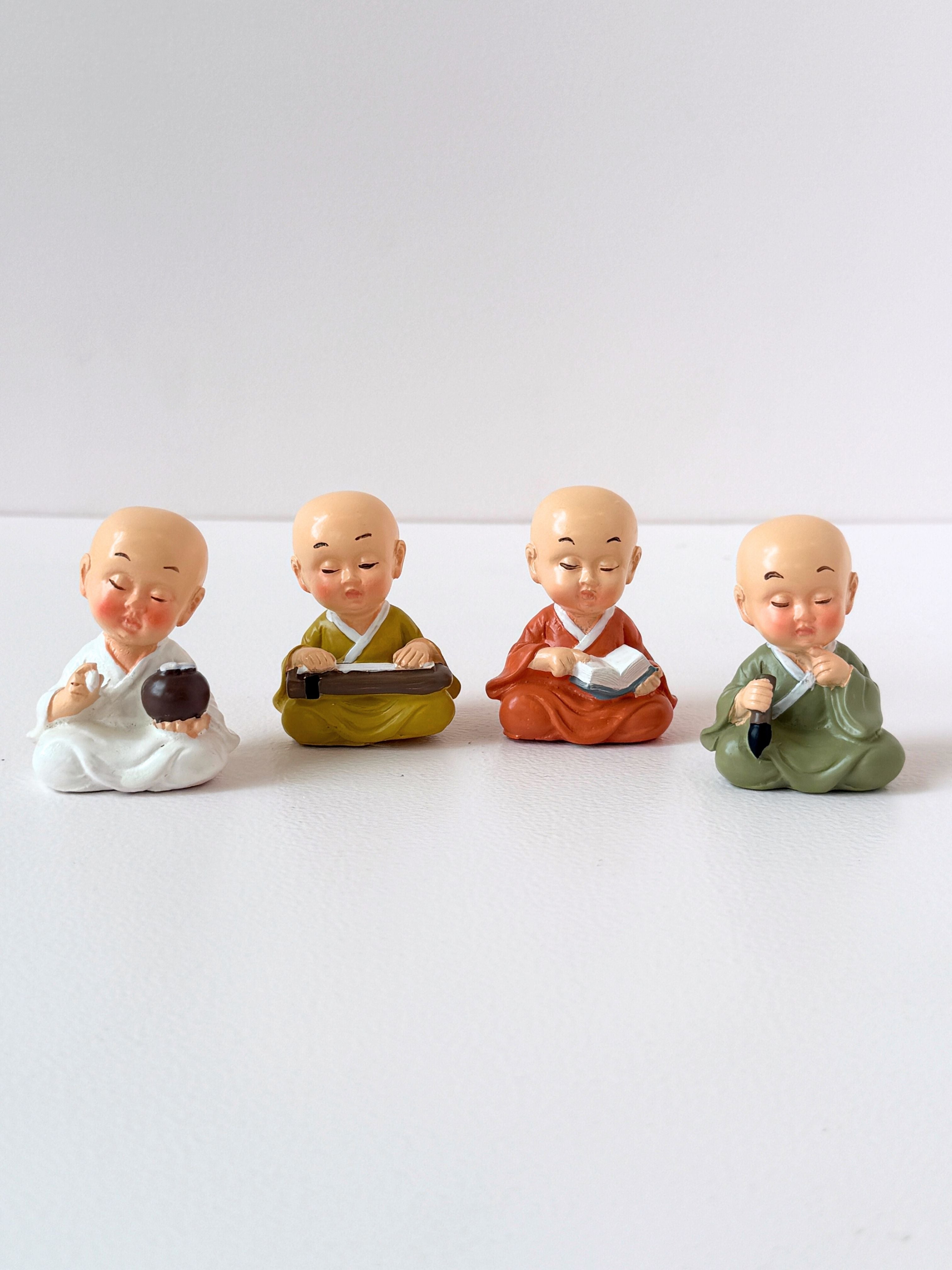 Mini Zen Monk Statue