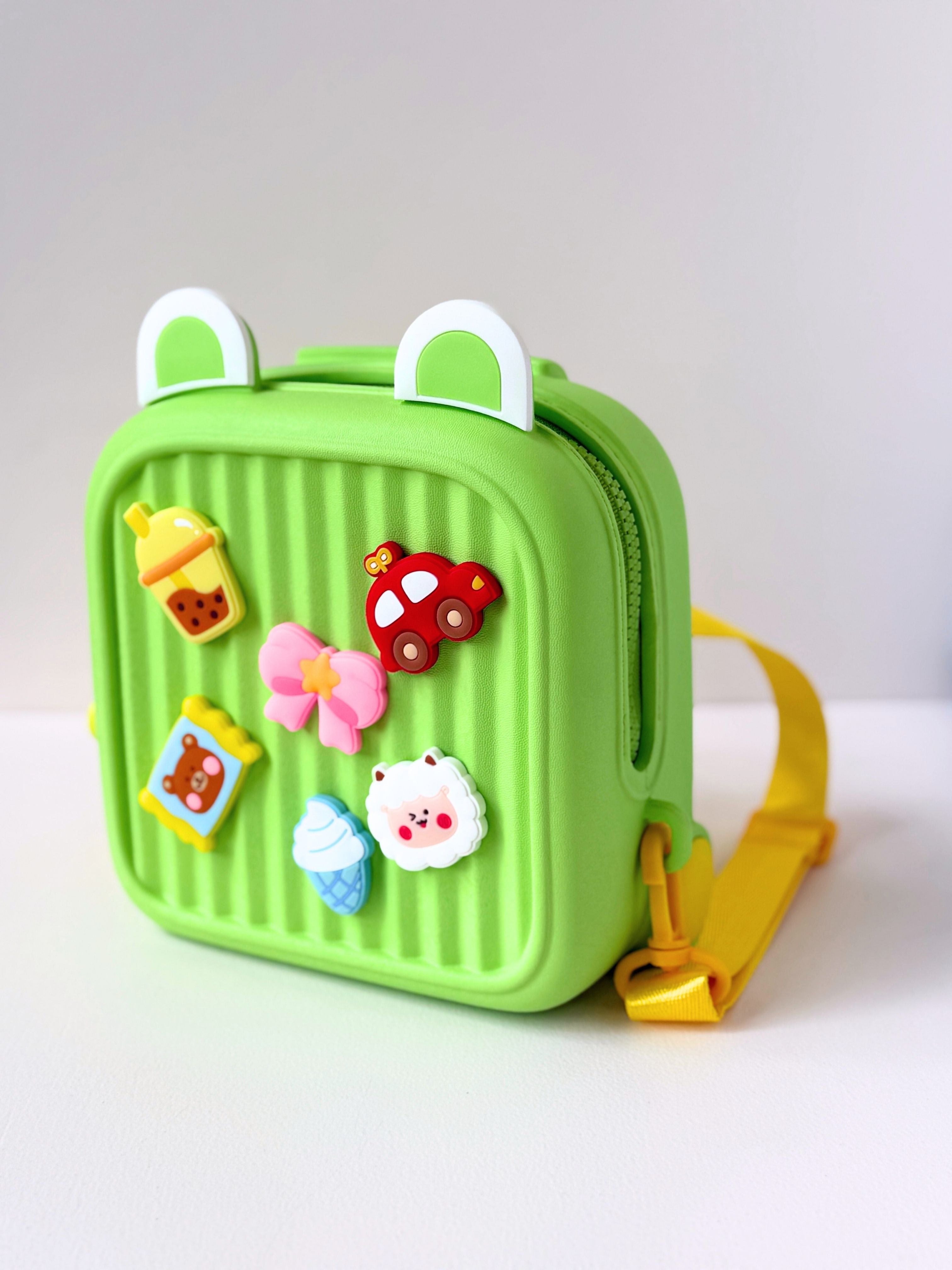 Kurakura Line Backpack – Adorable Kids’ Bagpack with Cartoon Charms