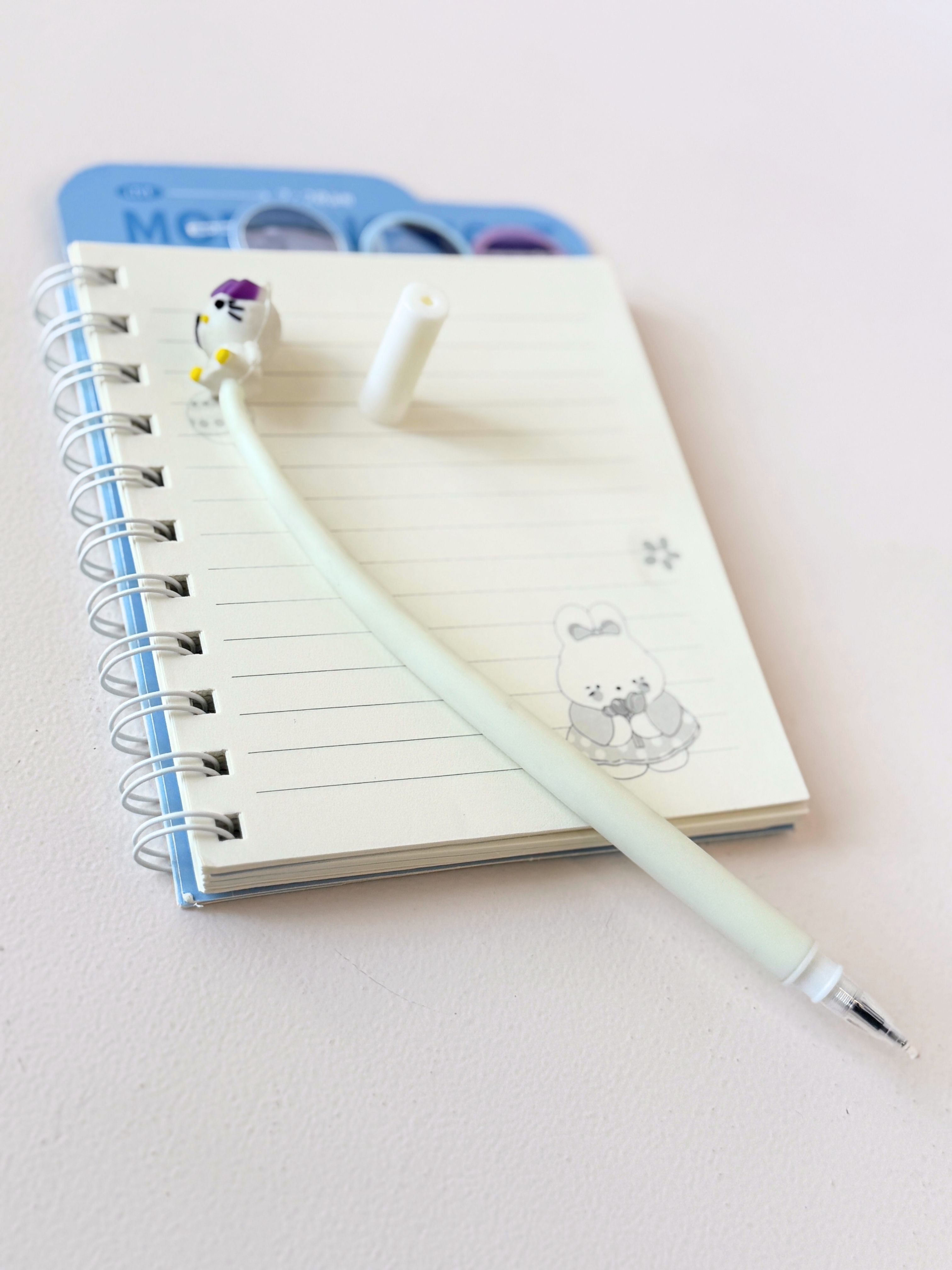 Cute Kitty Flexible Gel Pen – Kawaii Character Writing Pen for School & Office