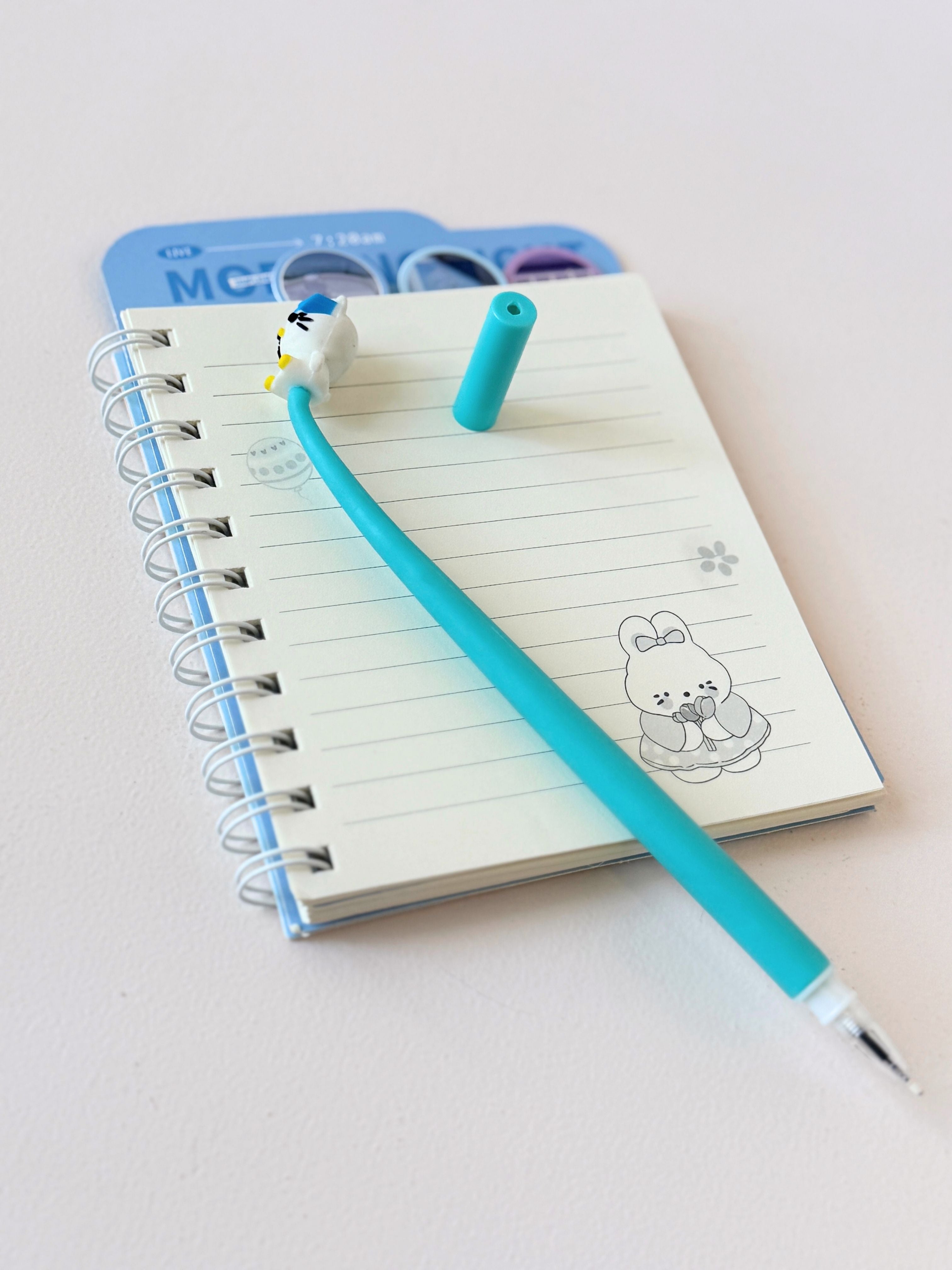 Cute Kitty Flexible Gel Pen – Kawaii Character Writing Pen for School & Office