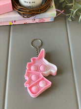 Load image into Gallery viewer, Unicorn Pop It Keychain
