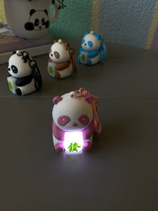 Mini Panda LED Keychain