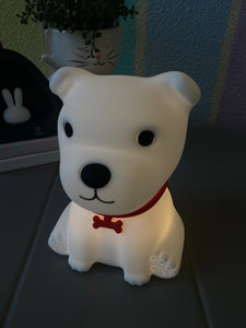 Cute Puppy Silicon Touch Lamp