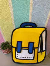 Load image into Gallery viewer, Cute 2D Drawing Student Backpack
