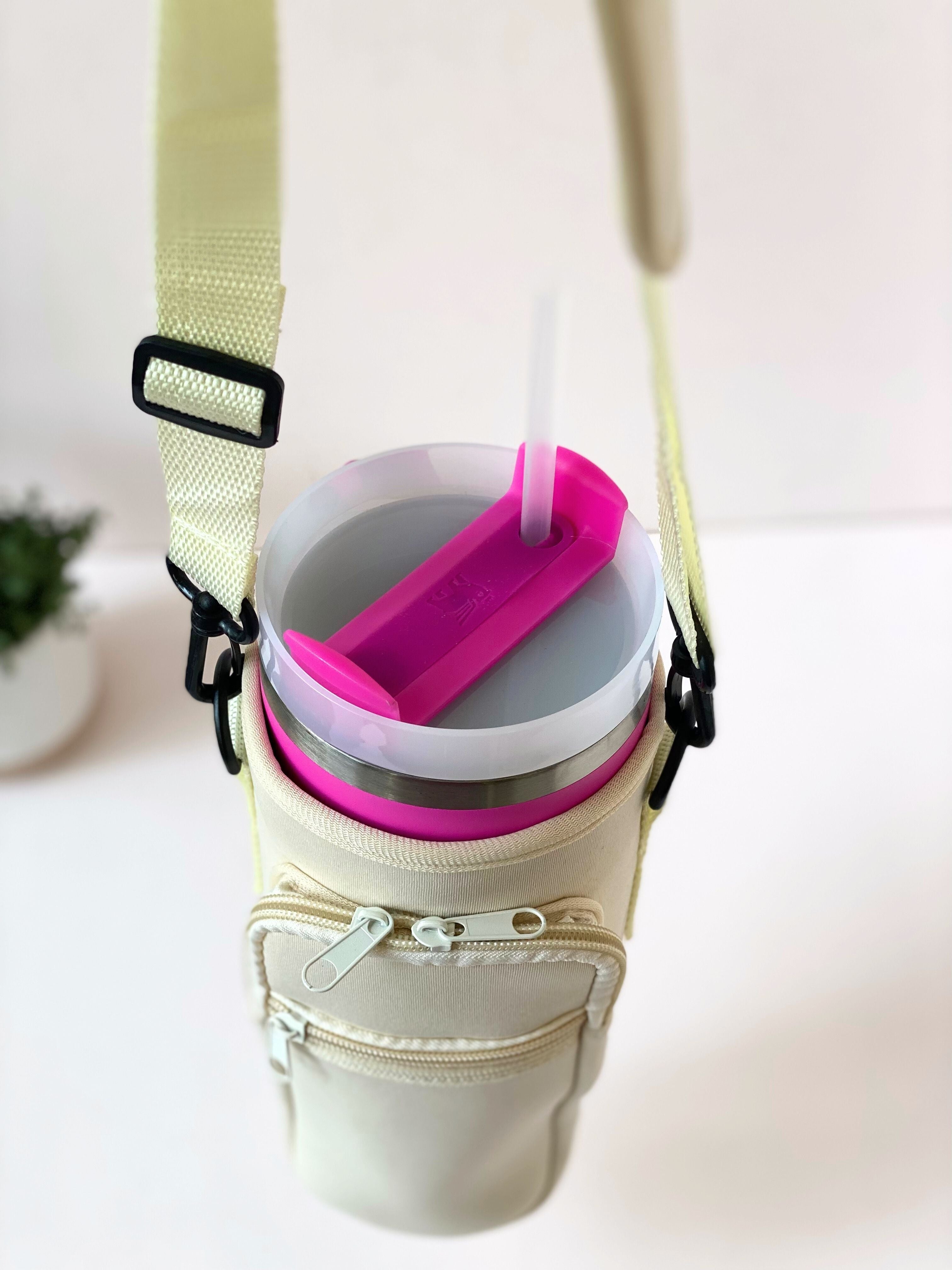 Tumbler Carrier Bag with Adjustable Strap – Fits 30-40oz Tumblers