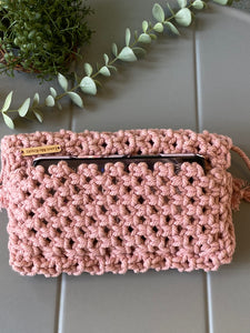 Macrame Clutch Wallet