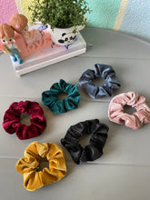 Load image into Gallery viewer, Regular Size Velvet Scrunchies
