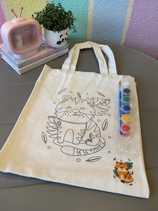 DIY Cartoon Tote Bag