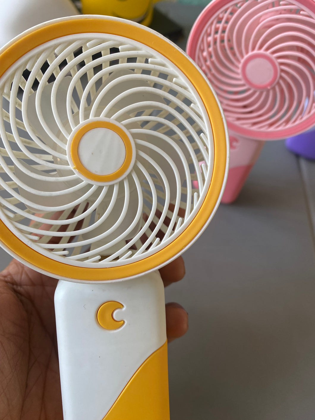 Hand Fan With Light