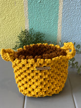 Load image into Gallery viewer, Macrame Organicer Basket -          Set Of 2
