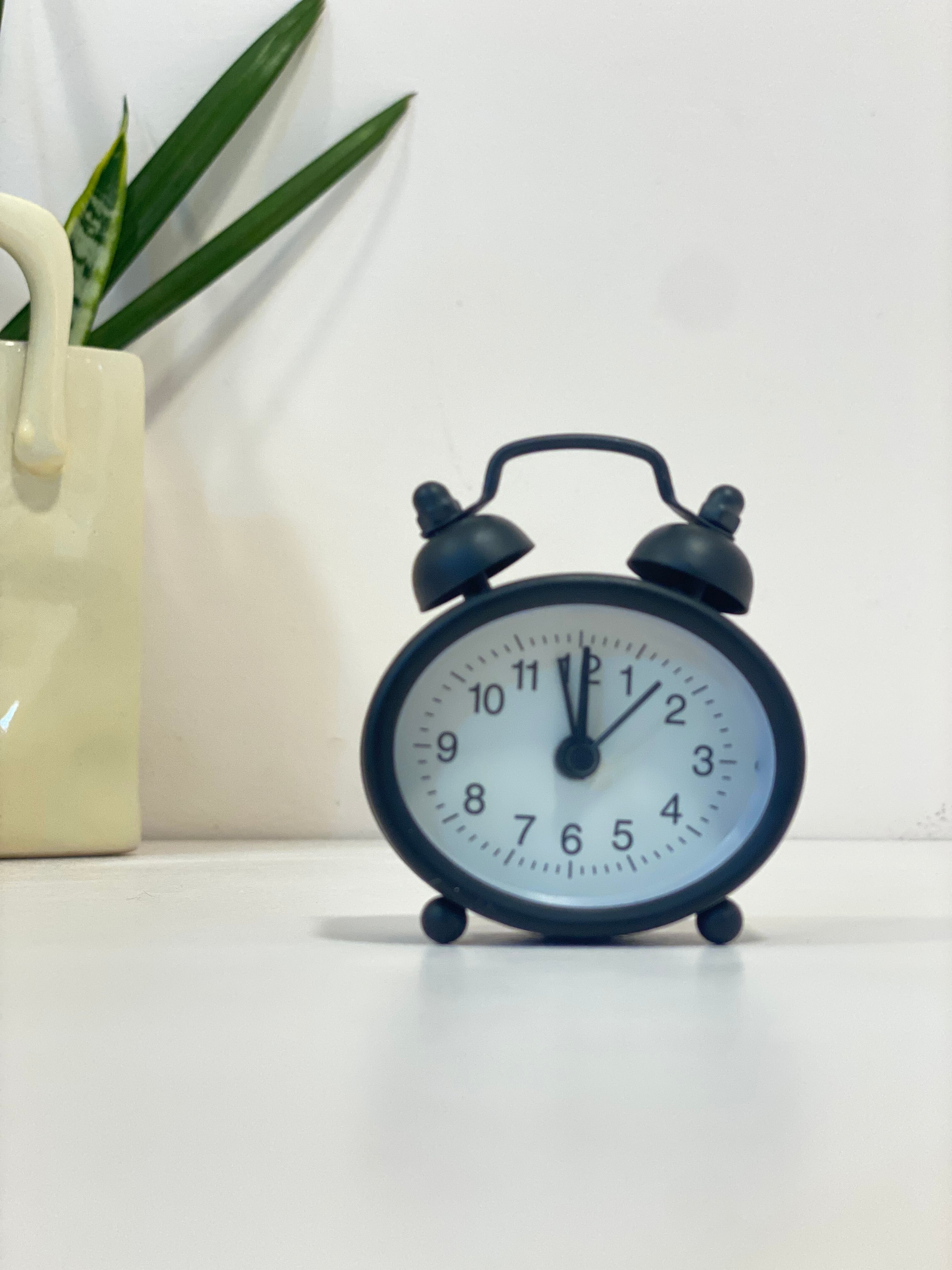 Mini Retro Twin Bell Alarm Clocks – Cute & Colourful Desk Decor