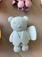 Load image into Gallery viewer, Colourful Cute Bear Matte Hair Clips
