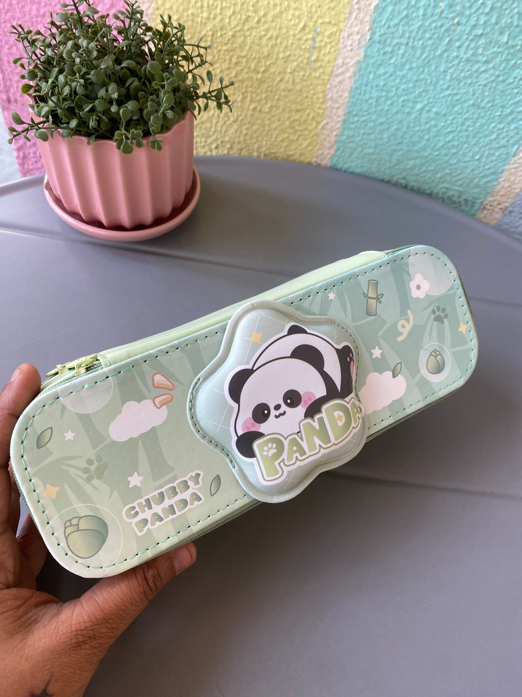 Panda double zip Pouch