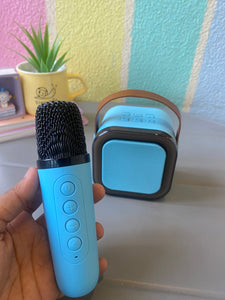 Mini Karaoke machine Bluetooth Speaker With Mic