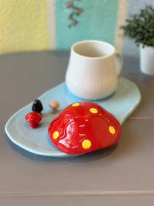 Mushroom Mug & Plate Set