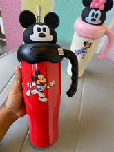 Load image into Gallery viewer, Hot &amp; Cold Mouse Sipper Bottle With Straw
