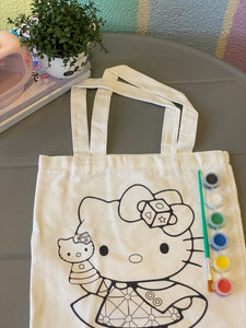 DIY Cartoon Tote Bag