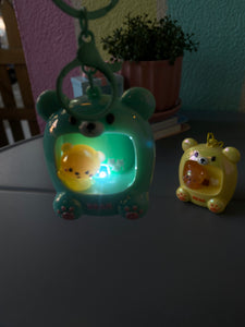 Holographic Bear Keychain