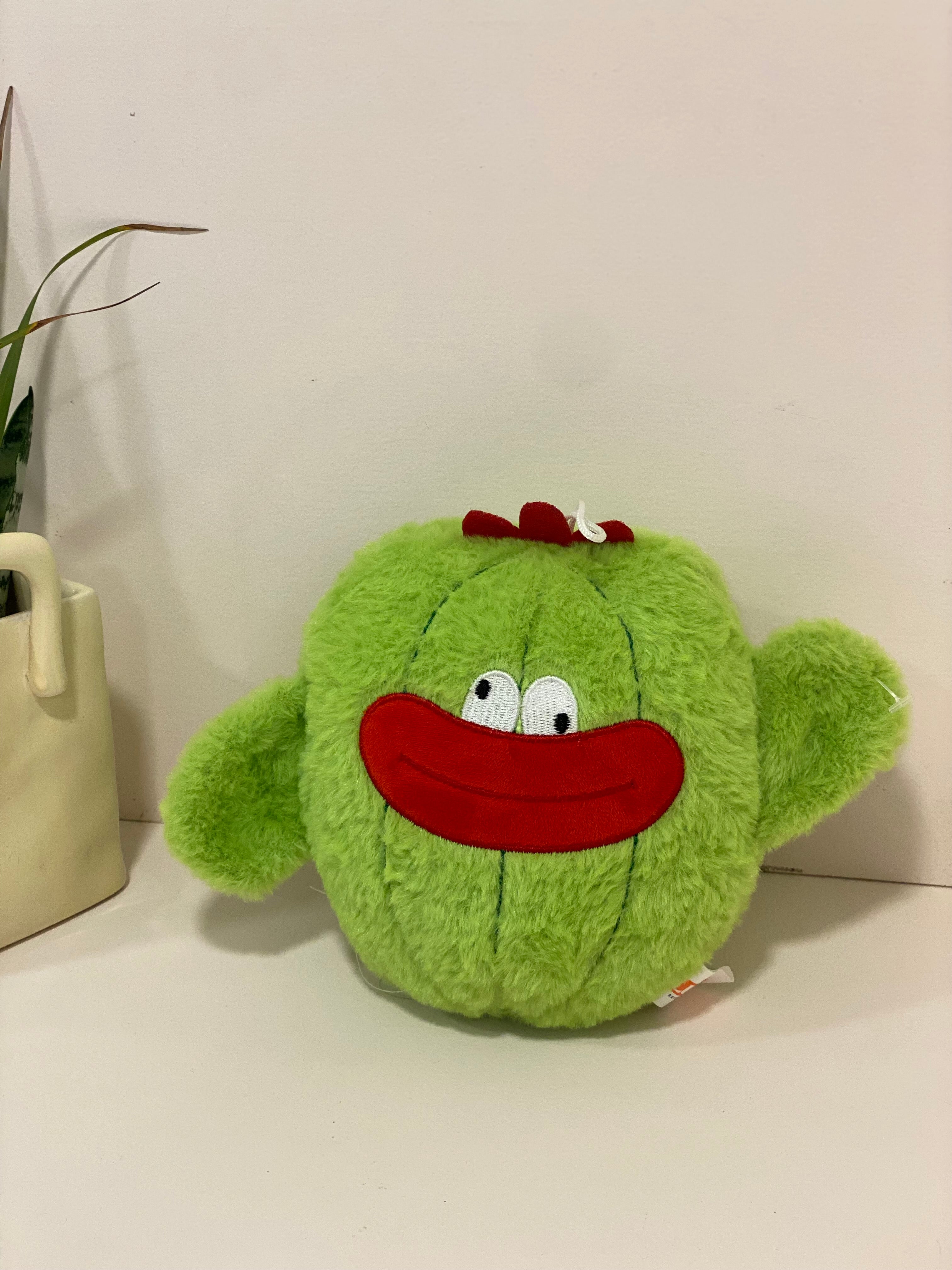 Cute Green cactus 🌵 Plush Toy – Soft Stuffed Cartoon Character Doll for Kids & Gifts