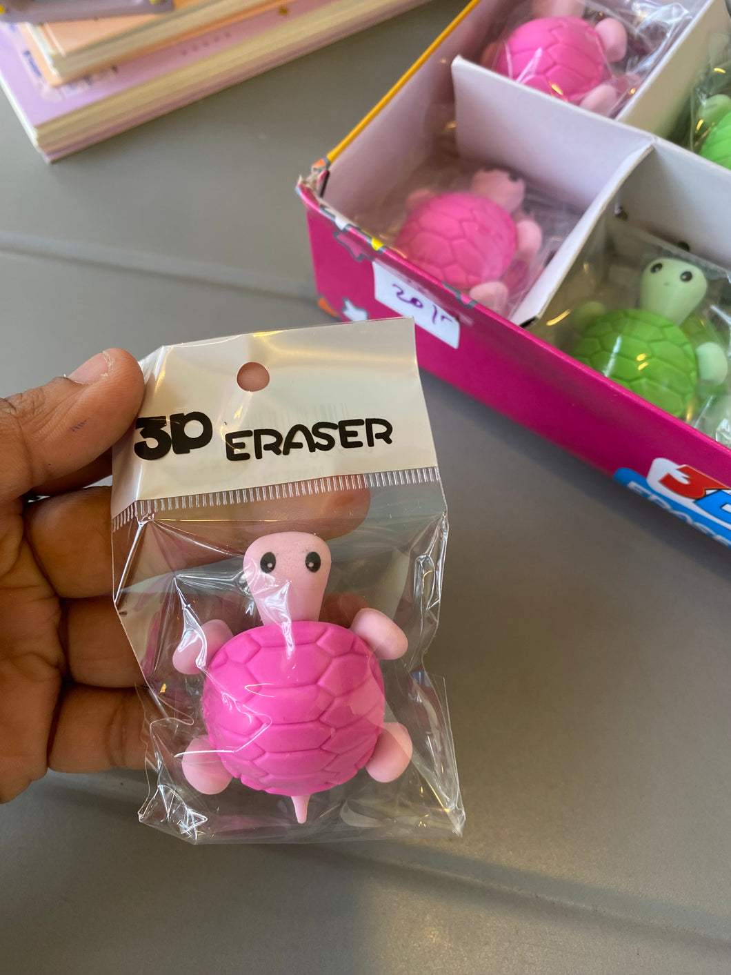 Mini Tortoise Eraser