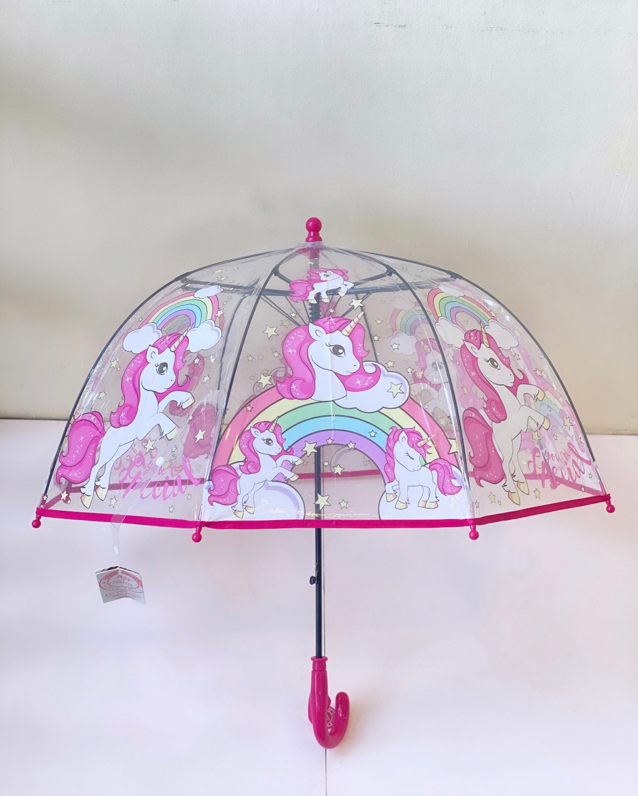 Whimsical Kids Dome Umbrella – Unicorn Fantasy & Candyland Variants